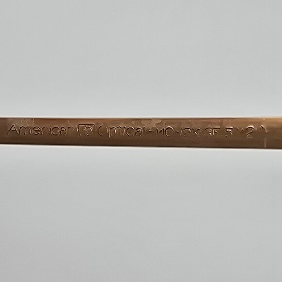 American Optical AO HGU-4/P 1/10 12K Gold Green Lens Military Aviator Sunglasses - Picture 9 of 16